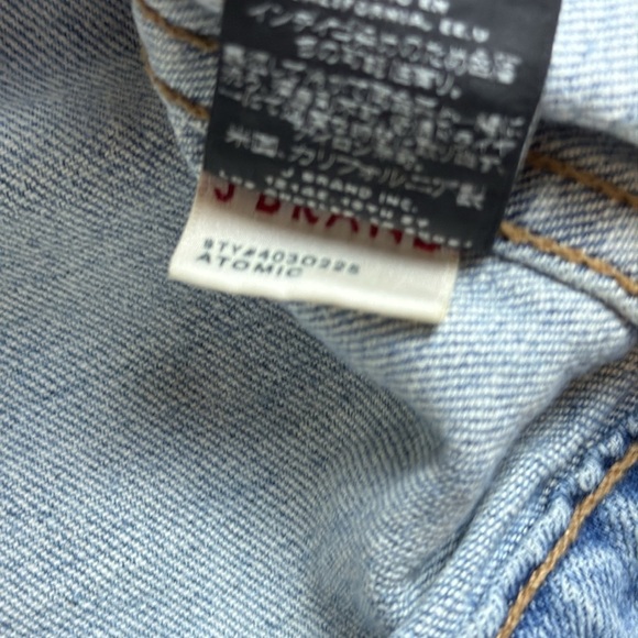 J brand atomic light blue denim jean jacket size Medium - Picture 7 of 8